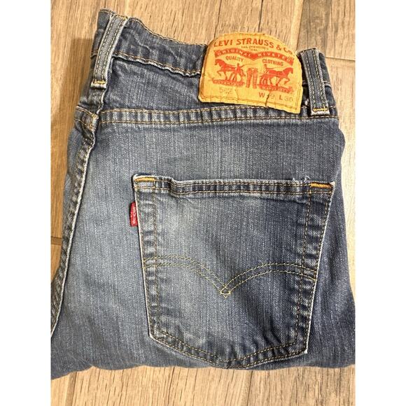 Levi's 502 Taper Jeans 29x30 Blue Jeans Men’s 502 Jeans Denim - Picture 1 of 7